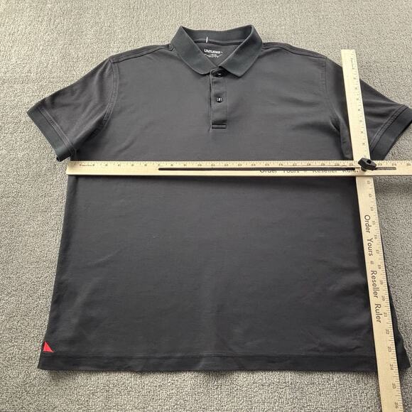 UNTUCKit Polo Shirt Adult Large Black Short Sleeve Casual Preppy Men's - Picture 10 of 14